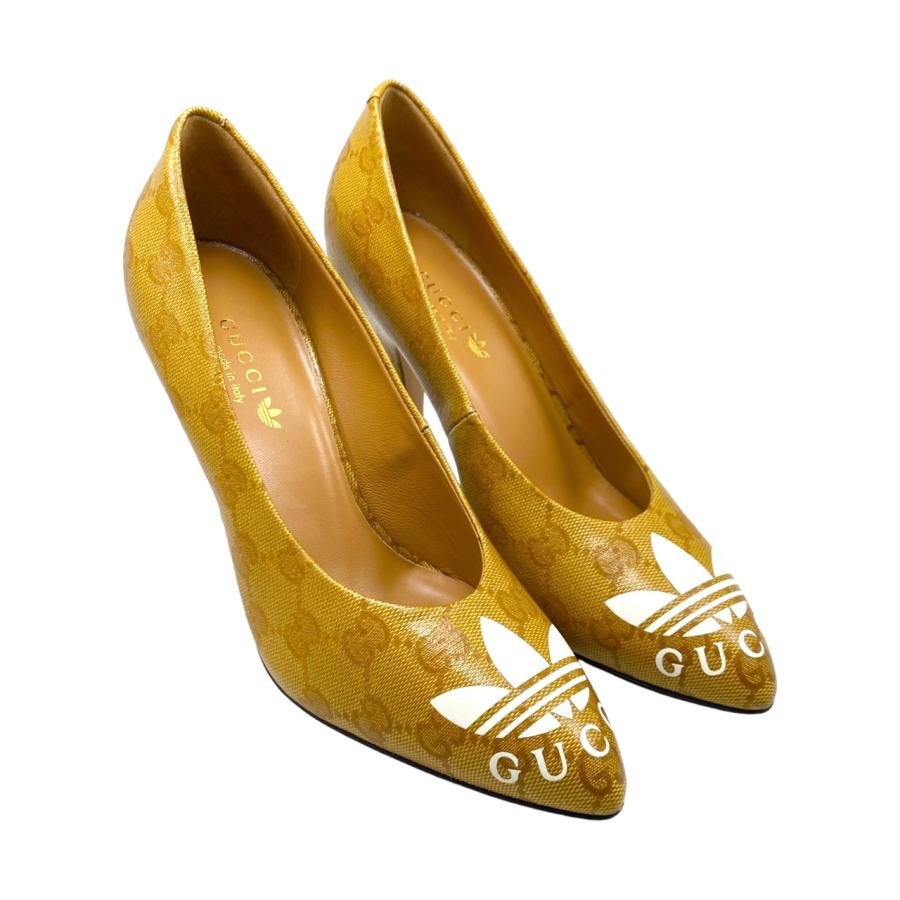 ADIDAS X GUCCI グッチ×アディダスコラボ ハイヒール パンプス 702221