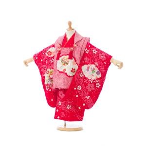七五三 女の子 3歳 着物 被布 絞りのおすすめ人気商品一覧 通販