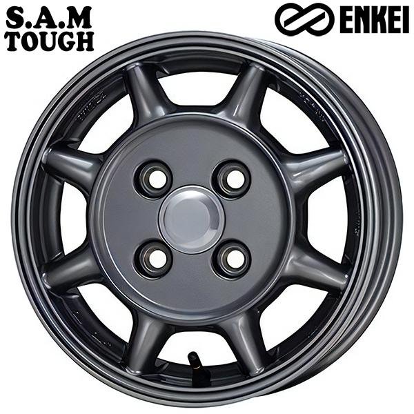 GEOLANDAR 2/27〜3/1 +10倍 サマータイヤ ホイール4本セット 145R14C