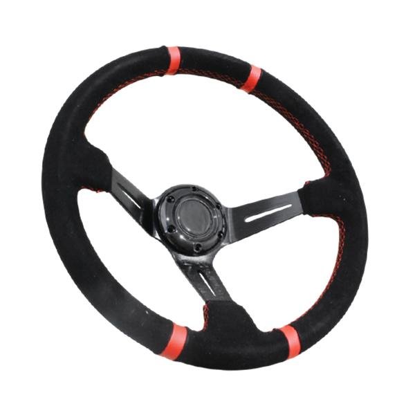 モモ形状 MOMO ディープコーン 競技用 ステアリング 35Φ350mmスタンス