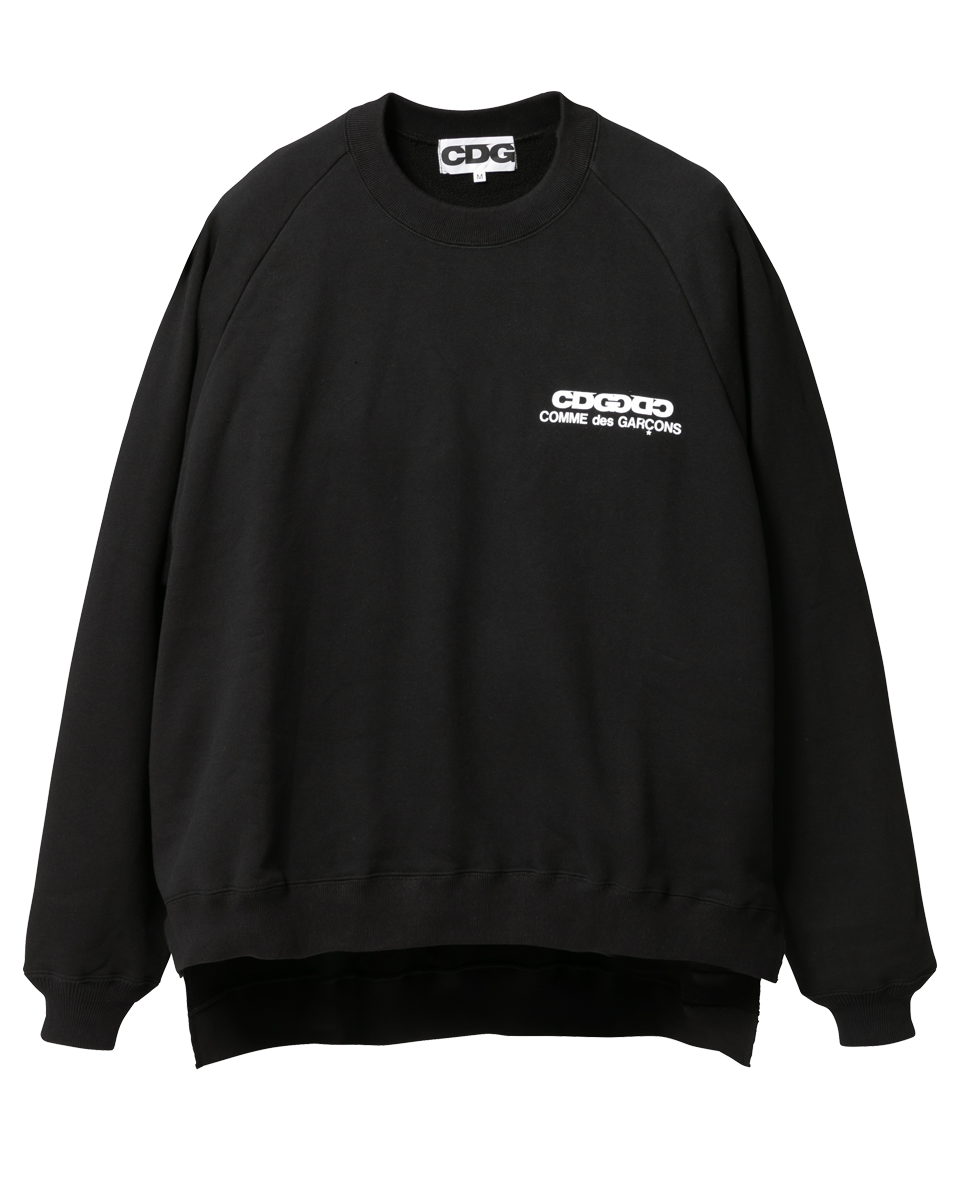 CDG OVERSIZED LONG BACK SWEATSHIRT | CDG - COMME des GARÇONS (コム