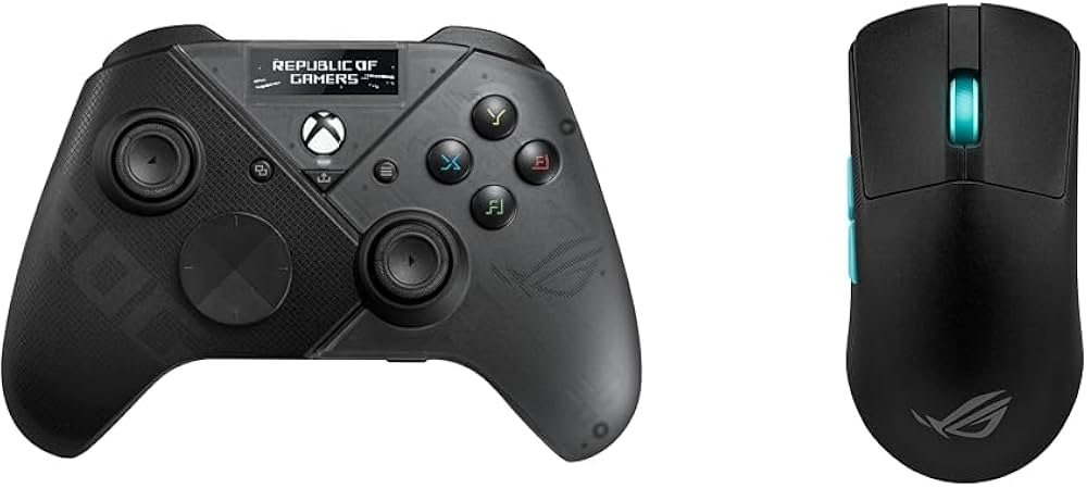Amazon.com: ASUS ROG Raikiri Pro Controller & Harpe Ace Aim Lab