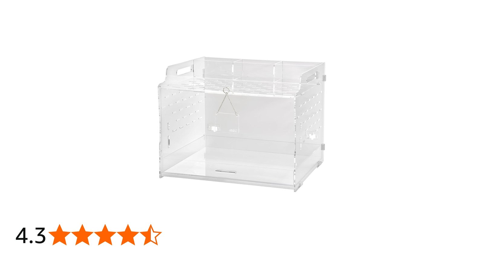 Amazon | ジェックス アクリルルーム510Low 小動物用ケージ | GEX