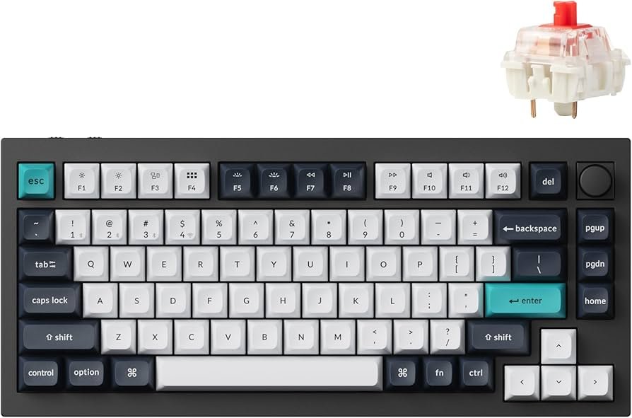 Amazon.com: Keychron Q1 Max RGB QMK/VIA Custom Mechanical Keyboard