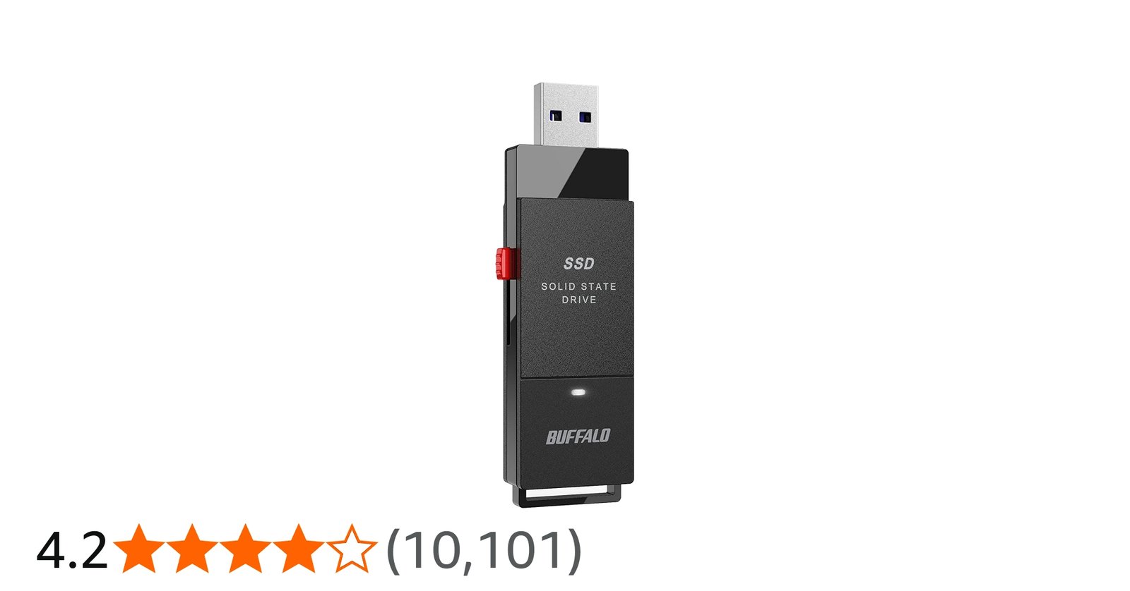 Amazon | 【Amazon.co.jp限定】バッファロー SSD 外付け 500GB 超小型