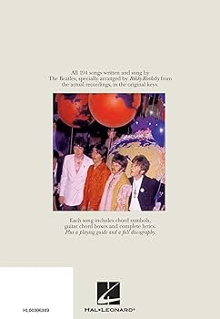 Amazon | The Beatles Complete Chord Songbook | Hal Leonard