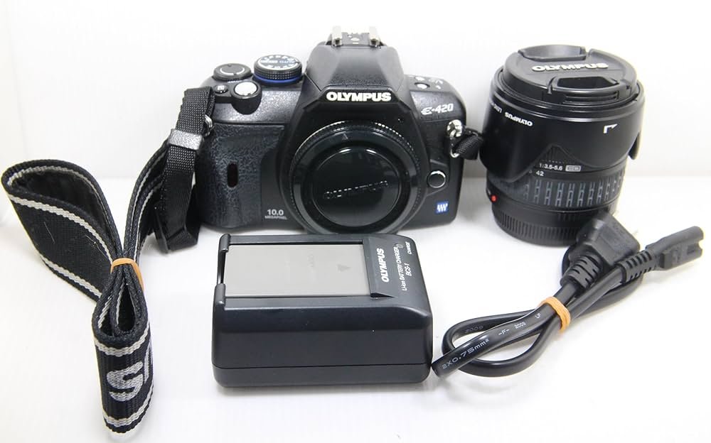 Amazon.co.jp: OLYMPUS Digital SLR Camera E-420 Lens Kit E-420KIT