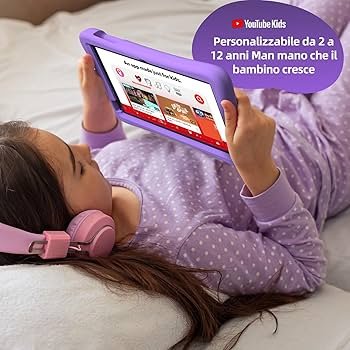 plimpton 10 Inch Kids Tablet, Android 14 Tablet with WiFi, Octa