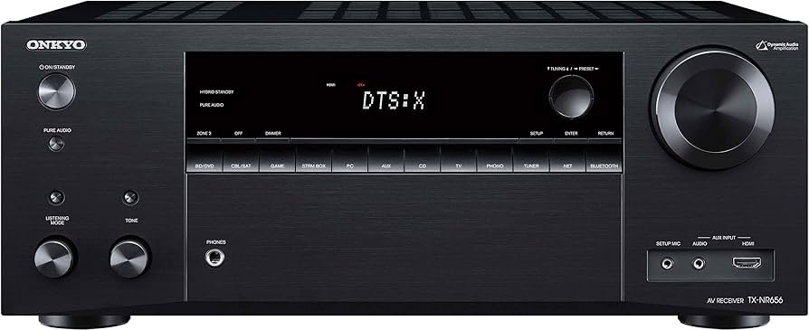 Amazon.co.jp: ONKYO 7.2ch対応AVレシーバー TX-NR656(B) : 家電＆カメラ