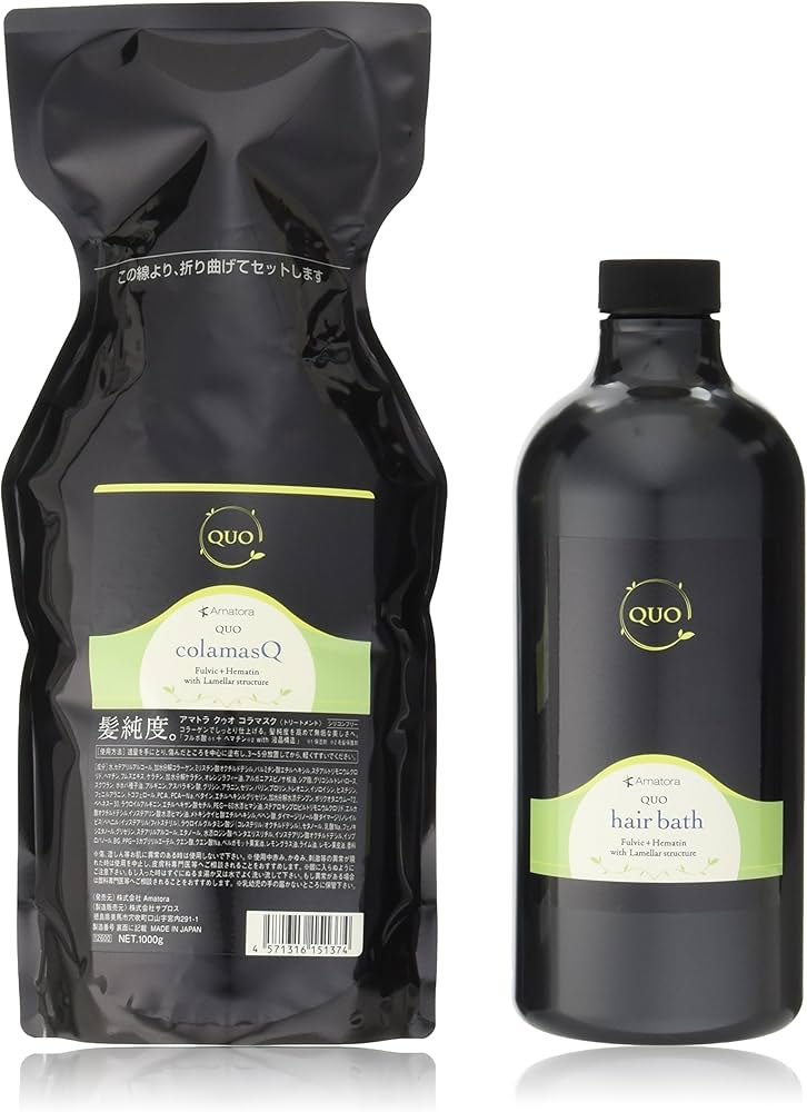 Amazon | アマトラ クゥオ ヘアバス es 1000mL & コラマスク 1000g