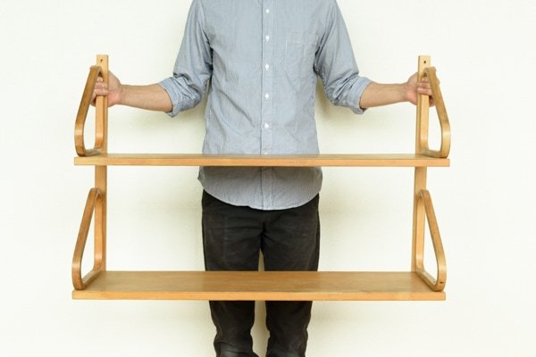 アアルト 北欧家具 通販 ビンテージ ウォールシェルフ