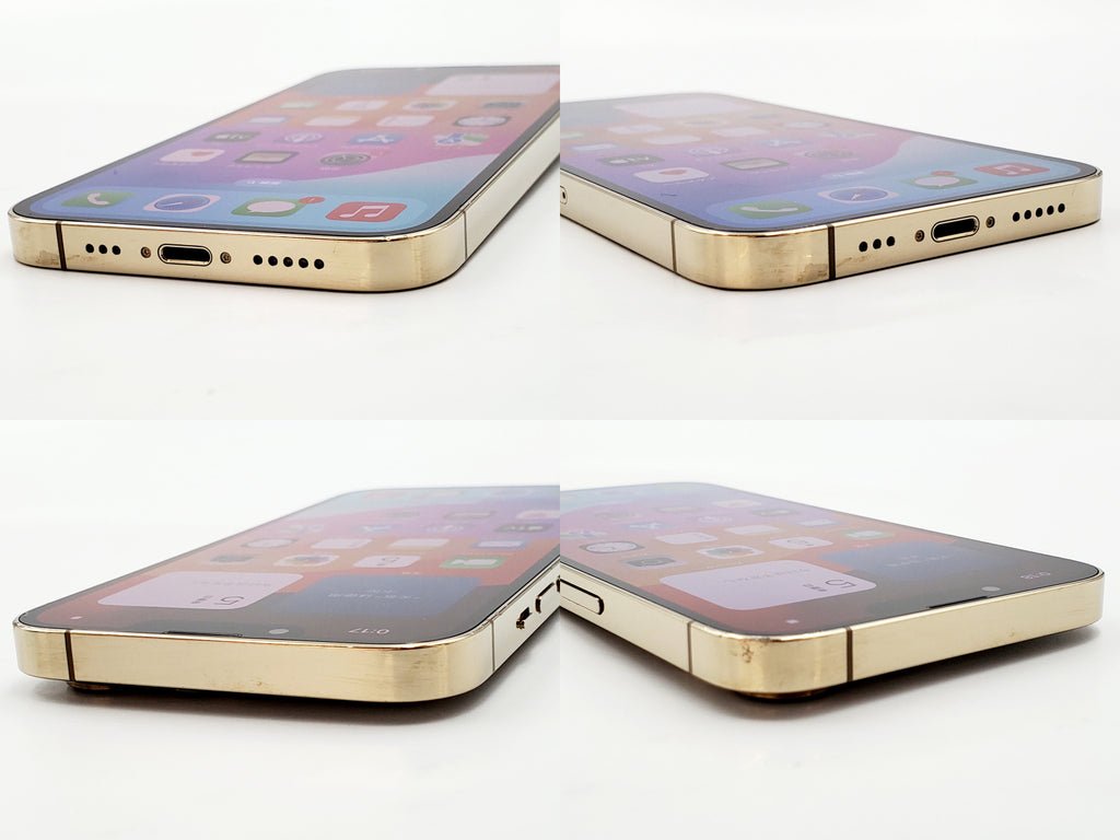 Cランク】SIMフリー iPhone13 Pro 256GB ゴールド MLUQ3J/A Apple