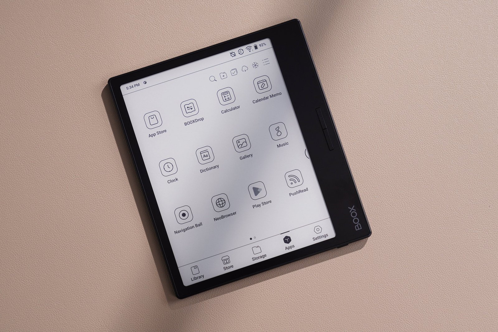 7.8インチカラー電子ペーパー搭載【BOOX Tab Mini C】、MicroSDXC