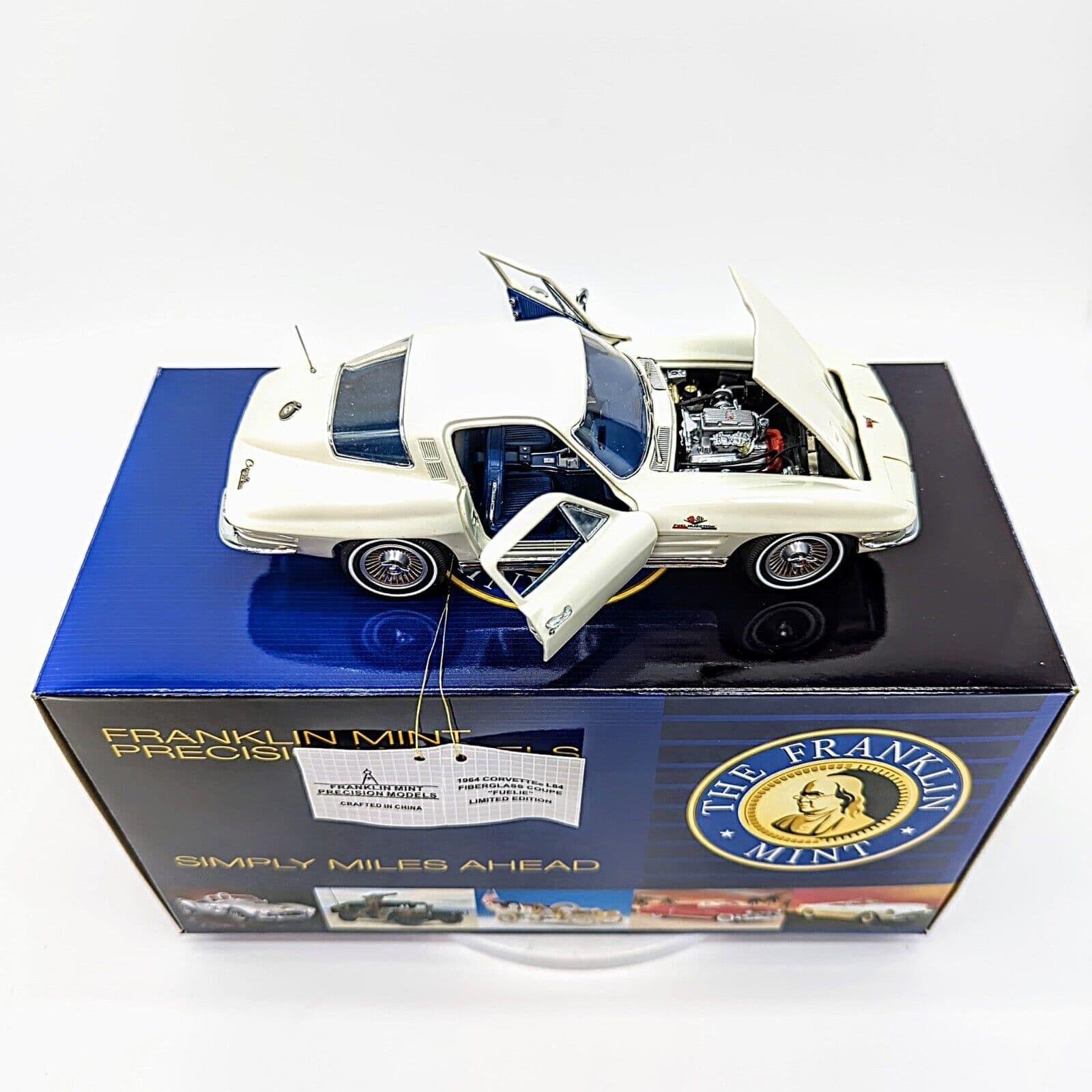 1/24 Franklin Mint 1964 Corvette L84 Fuelie Coupe- Fiberglass