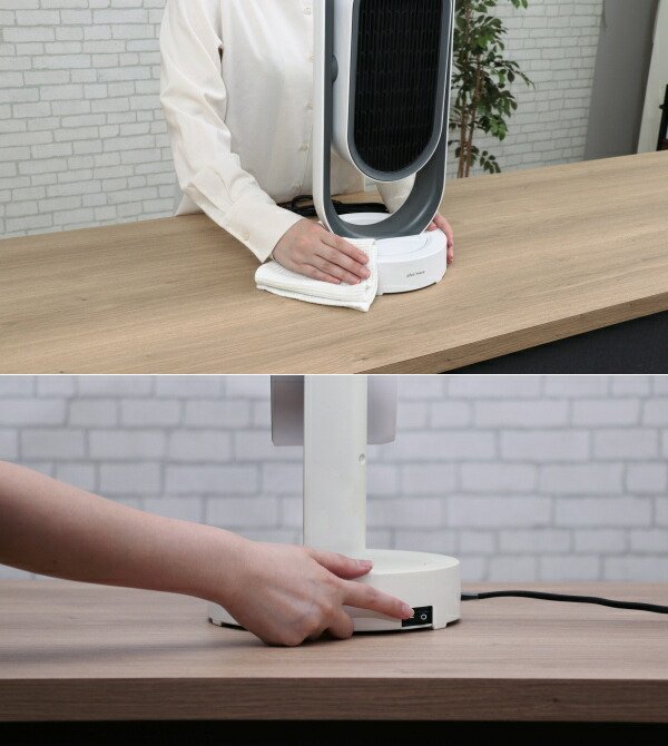 暖房器具 plusmore プラスモア 生活家電 MO-WA005 3D セラミック