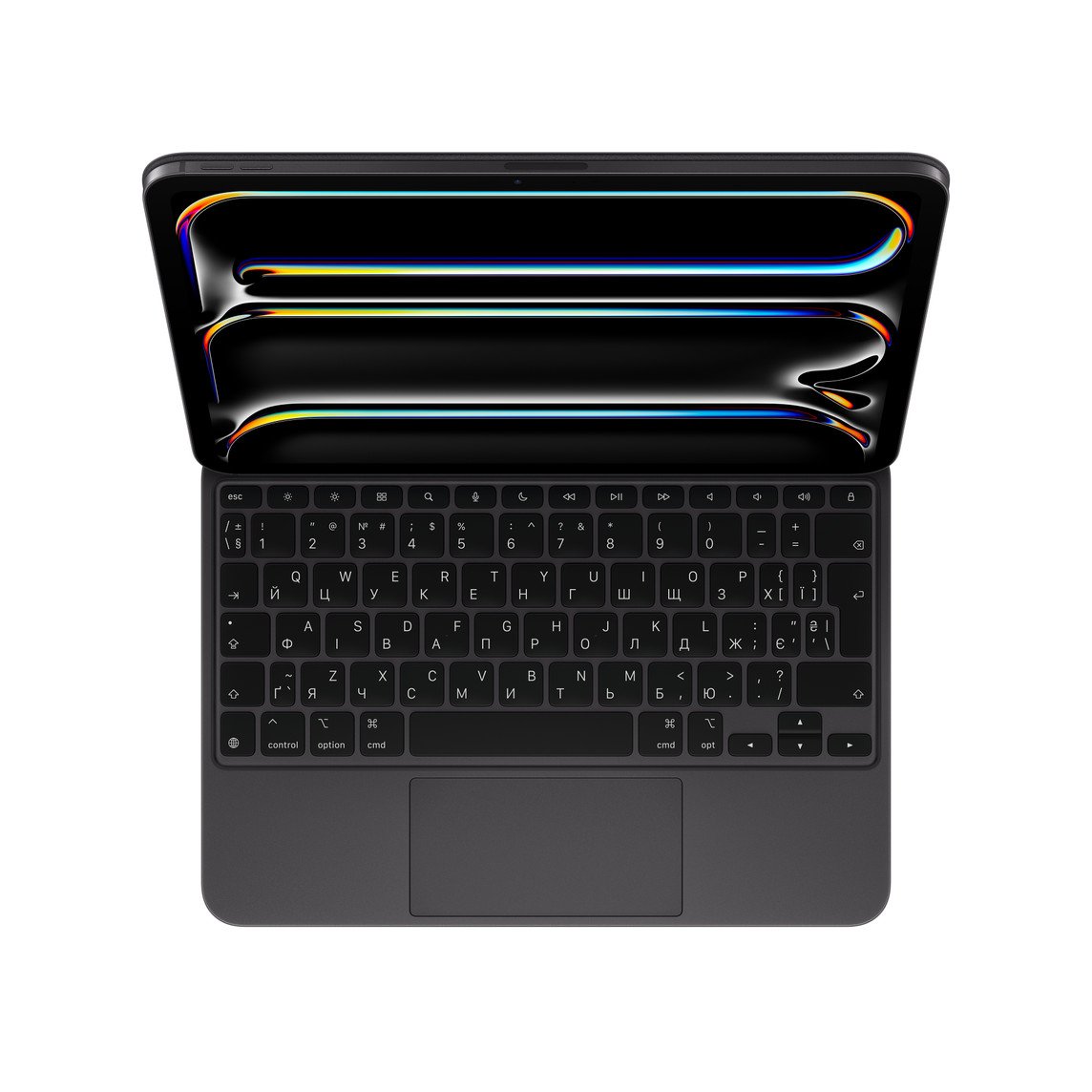 Magic Keyboard for iPad Pro 11‑inch (M5) - Ukrainian - Black - Apple