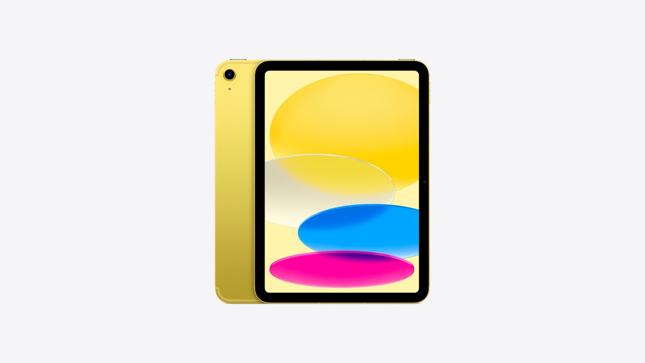 Buy iPad Wi‑Fi + Cellular 256GB - Yellow - Apple