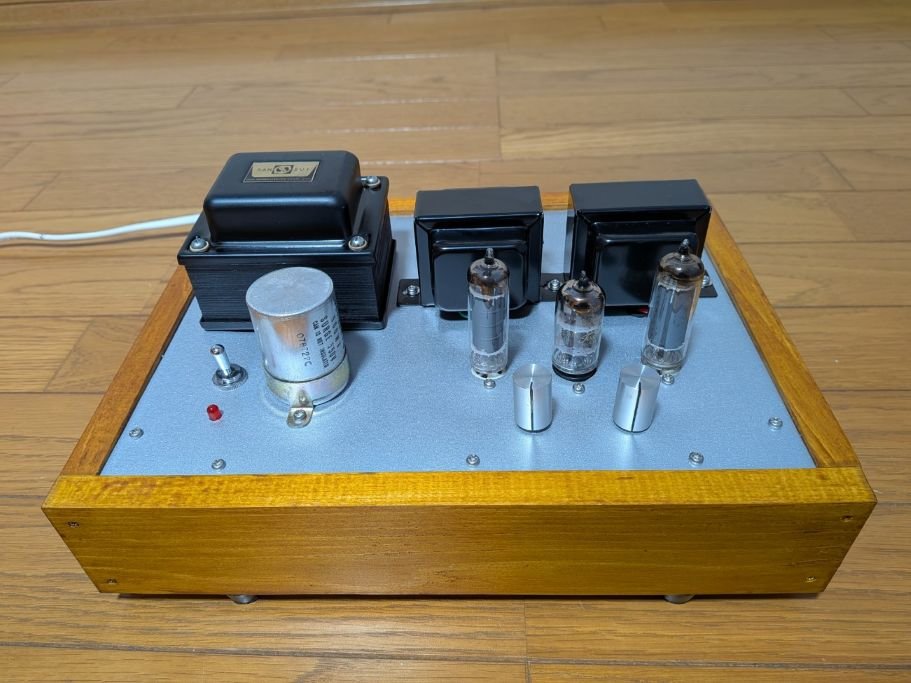 6AQ5 （6005）シングル・アンプの製作 ④ / 回路図 / 試聴結果