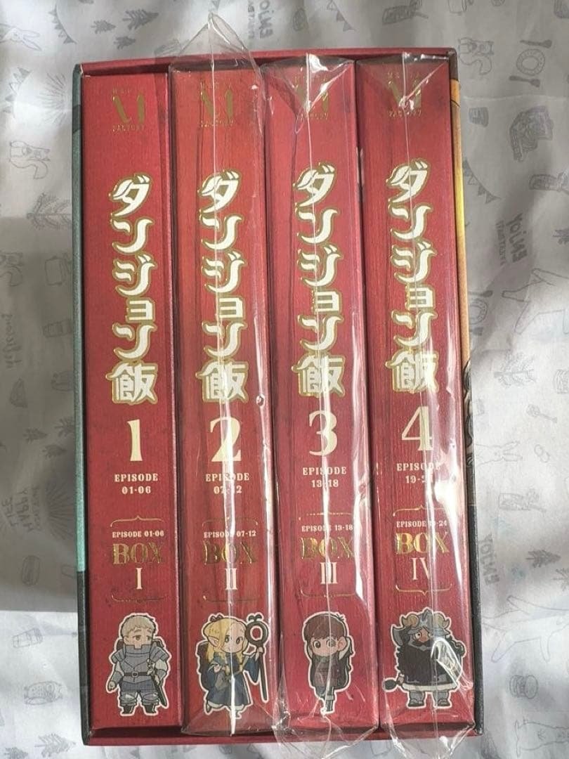 ダンジョン飯 DVD 初回限定版 全4巻セット BOX付 特典付き　美品 Amazon.co.jp: 【Amazon.co.jp限定】ダンジョン飯 Blu-ray BOX 全巻
