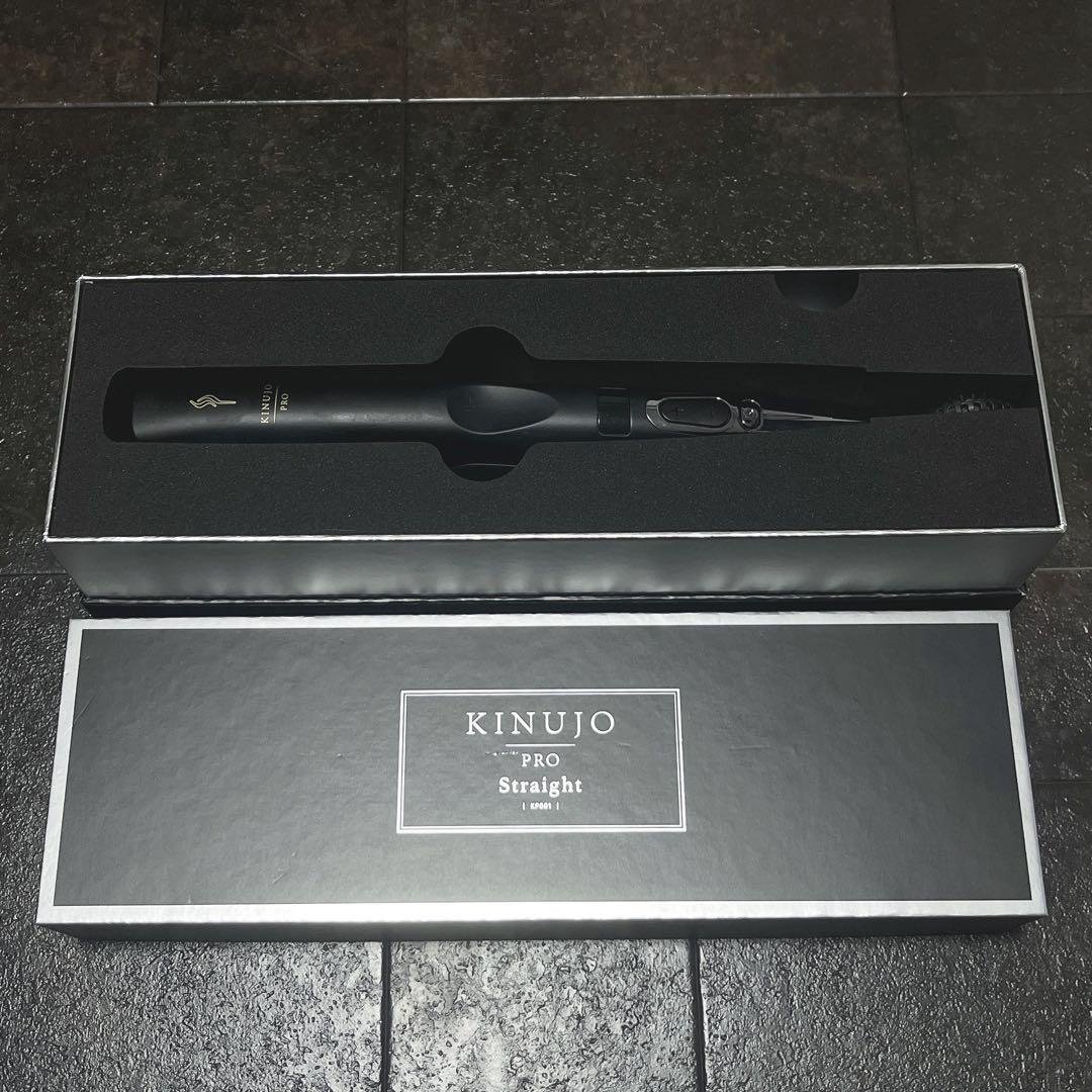 キヌージョプロ ストレートヘアアイロン 絹女 KINUJO PRO 楽天市場】KINUJO PRO KP001 絹女 プロ ストレートアイロン ブラック