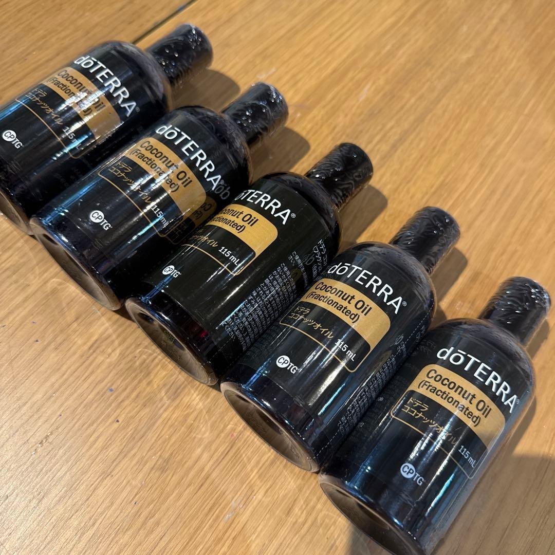 最新☆doTERRA ドテラ　ココナッツオイル 115ml×5本セット DoTERRA】ドテラ ココナッツオイル（115mL） | Mana Lea