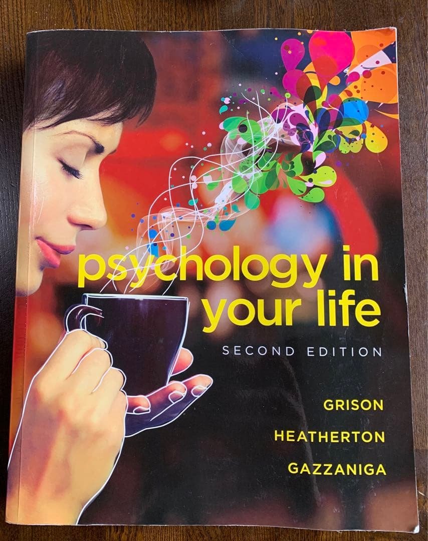 洋書 Psychology in Your Life second edition Amazon.com: Psychology in Your Life: 9780393265156: Grison, Sarah
