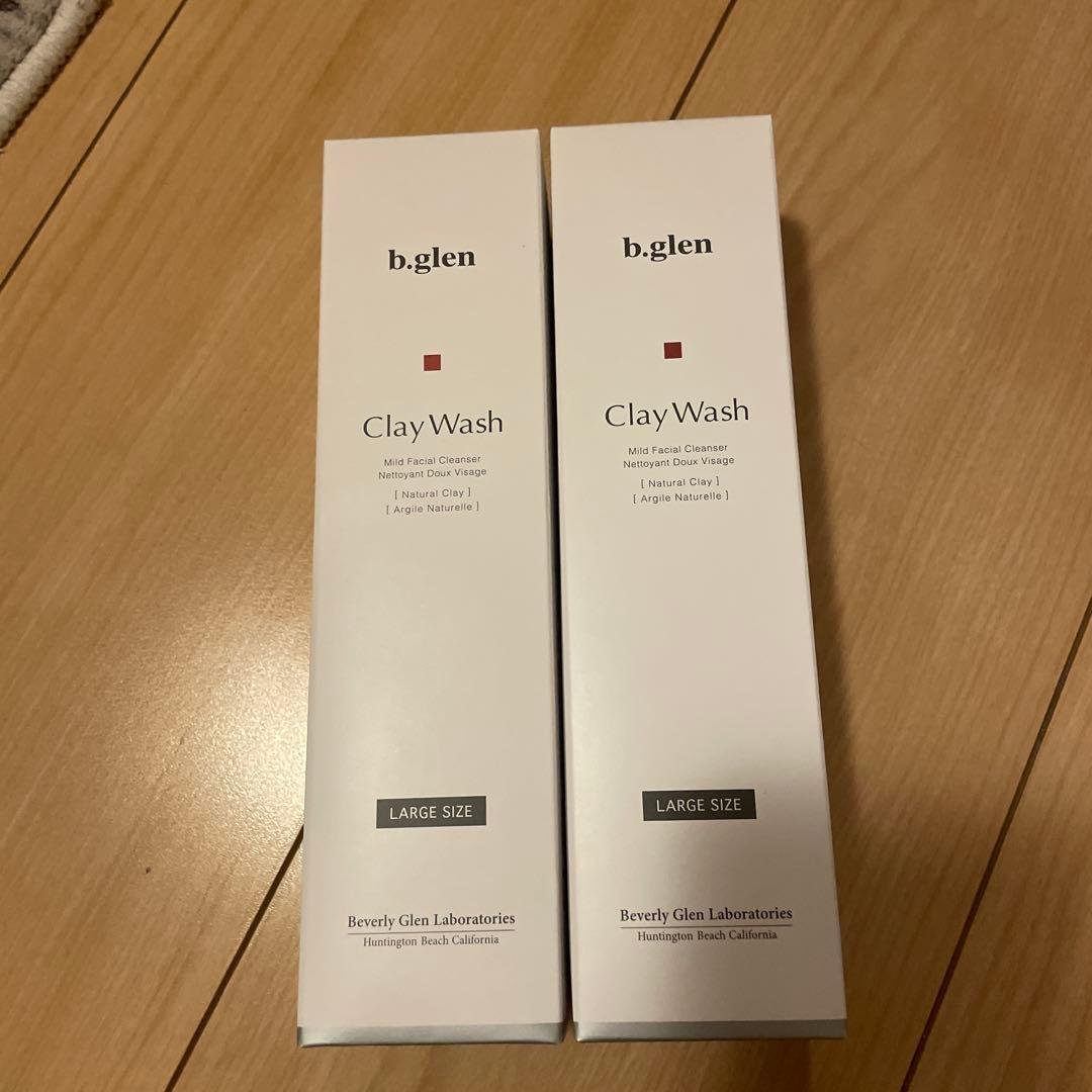b.glen Clay Wash 200g 2個セット クレイウォッシュ | スキンケア化粧品・サイエンスコスメのビーグレン