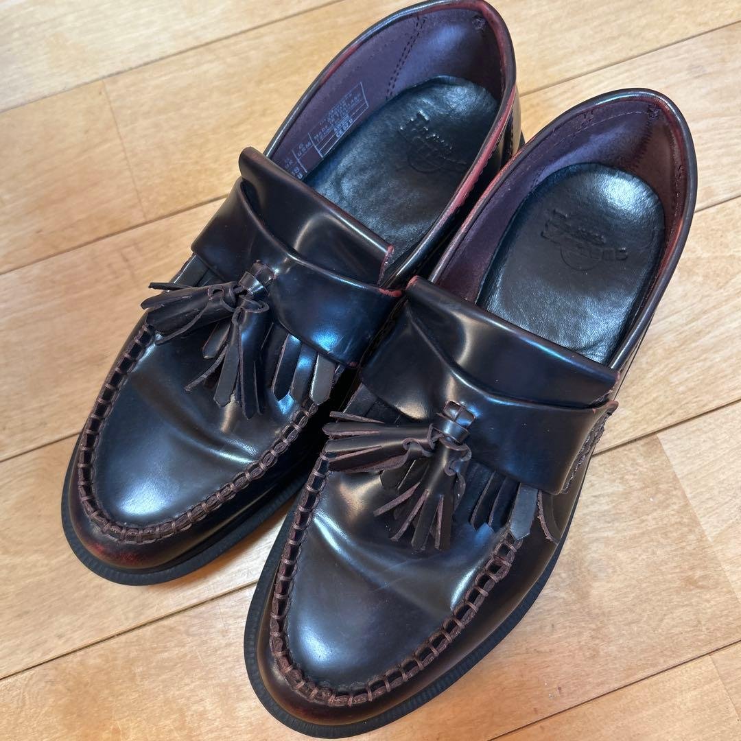 Dr.Martinタッセルローファー ダークブラウン UK5 EU38 Dr.Martens（ドクターマーチン） ローファー ADRIAN タッセル