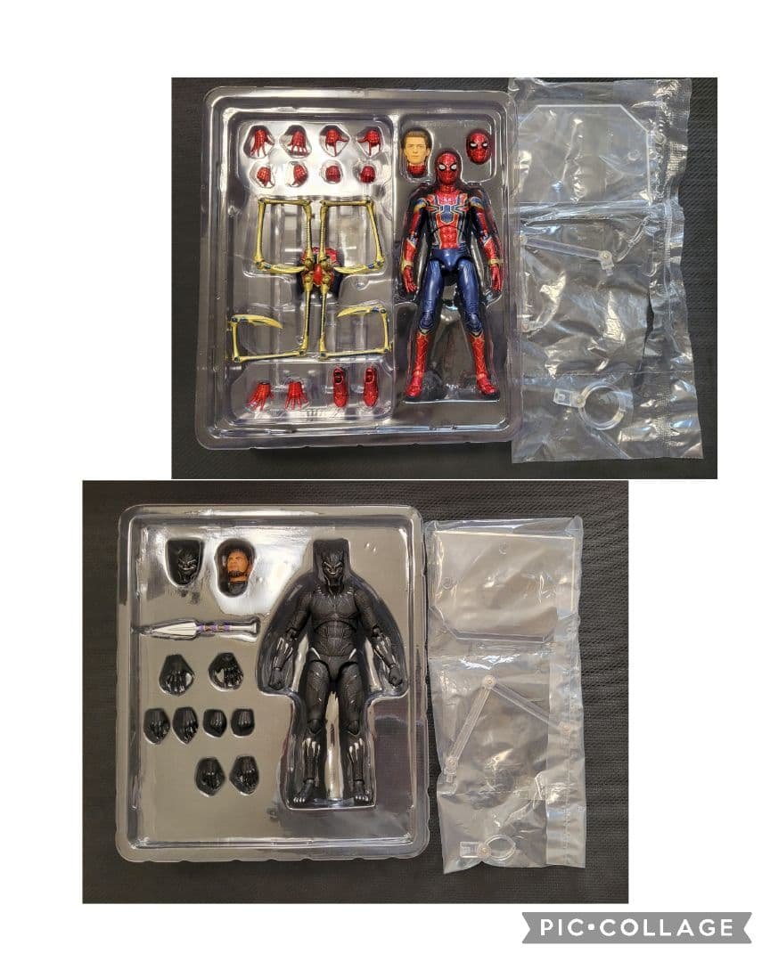 MAFEX　アイアンスパイダー　ブラックパンサー　スパイダーマン MAFEX アイアンスパイダー ブラックパンサー スパイダーマン - メルカリ