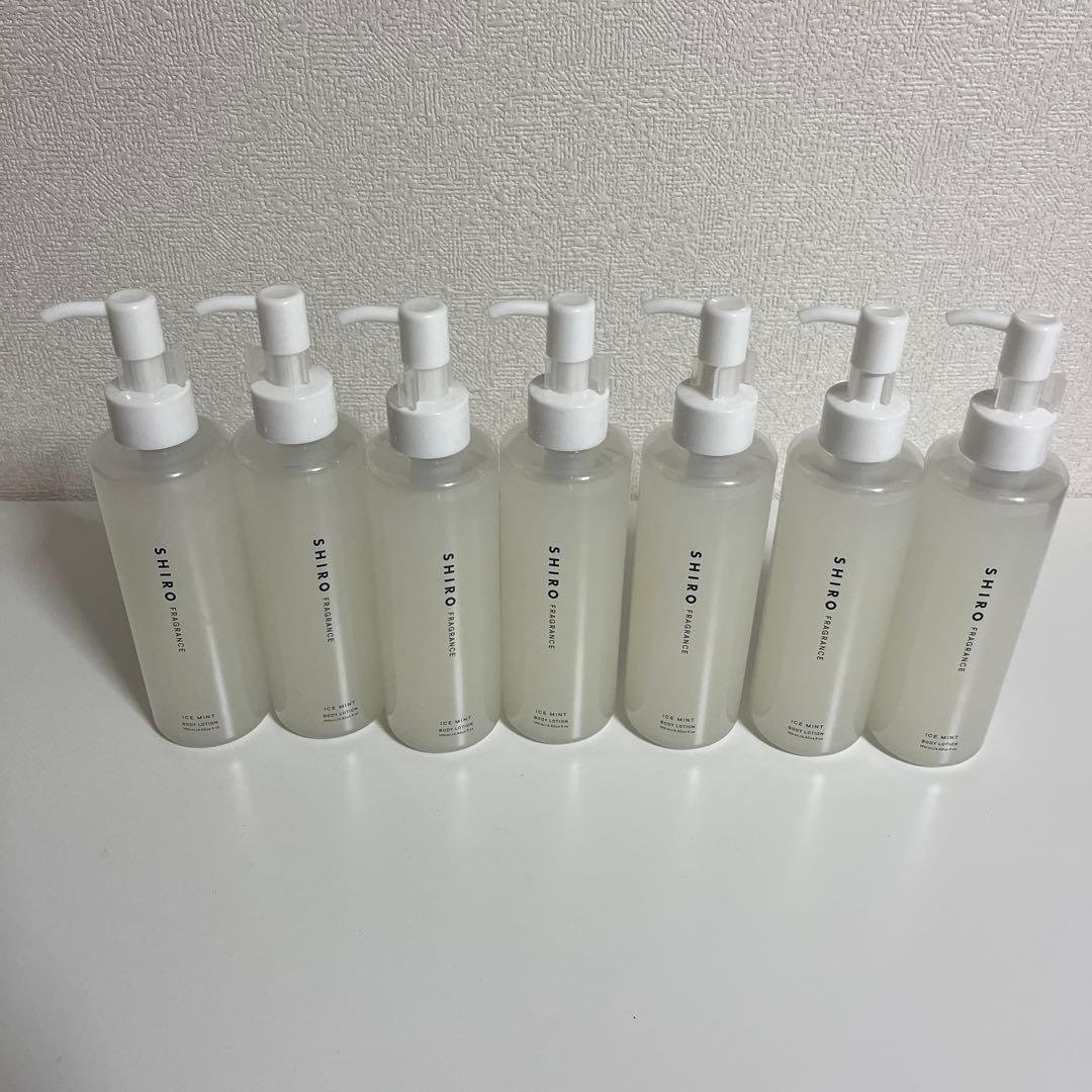 SHIRO アイスミント ボディローション 190mL ボディ用化粧液 7本 アイスミント ボディローション | SHIROオフィシャルサイト