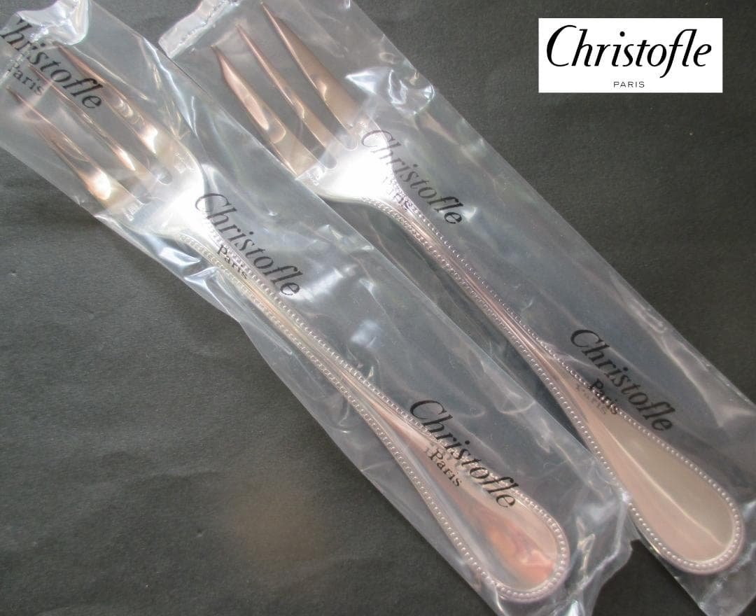 みにょん★未開封品☆高級銀器クリストフルシルバー銀P　ケーキフォーク2本 楽天市場】【2/25限定 P10倍】クリストフル マルリー 0038 ケーキ