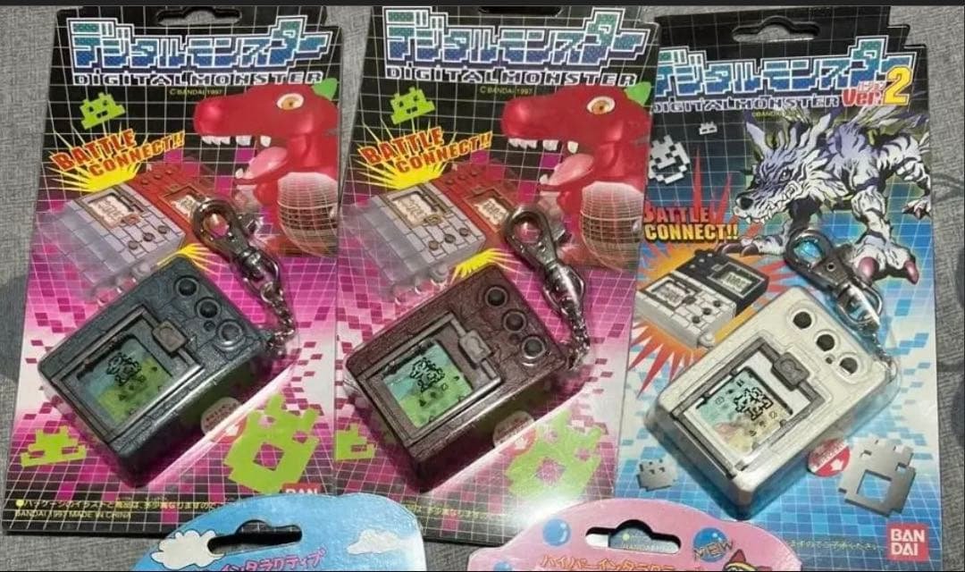 バンダイ新品！初代デジタルモンスターver.1 ver.2 抽選】デジタルモンスターCOLOR(オリジナルブラウン/オリジナルグレー