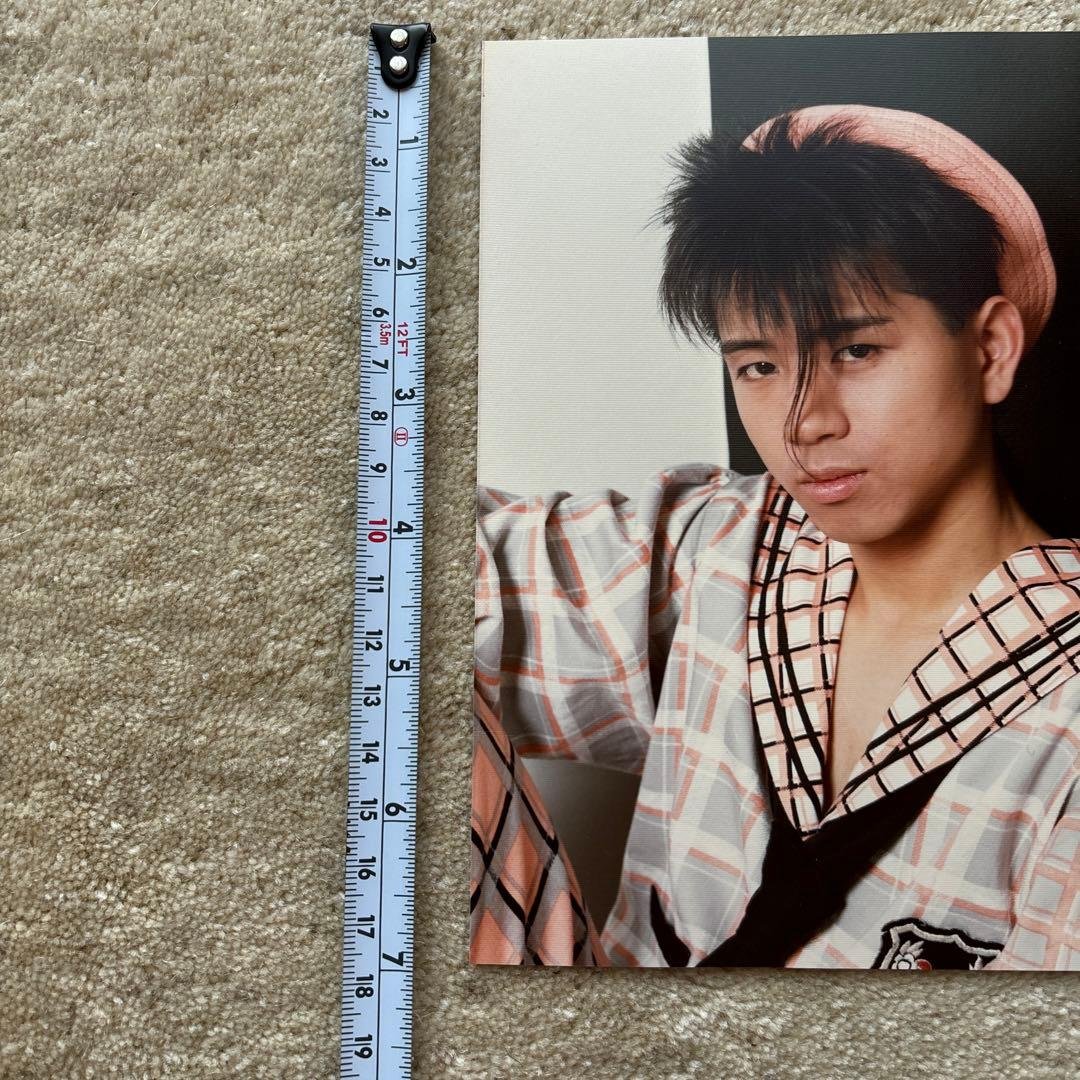 レア！貴重！チェッカーズ 藤井フミヤ 大判写真① 80年代 当時の写真