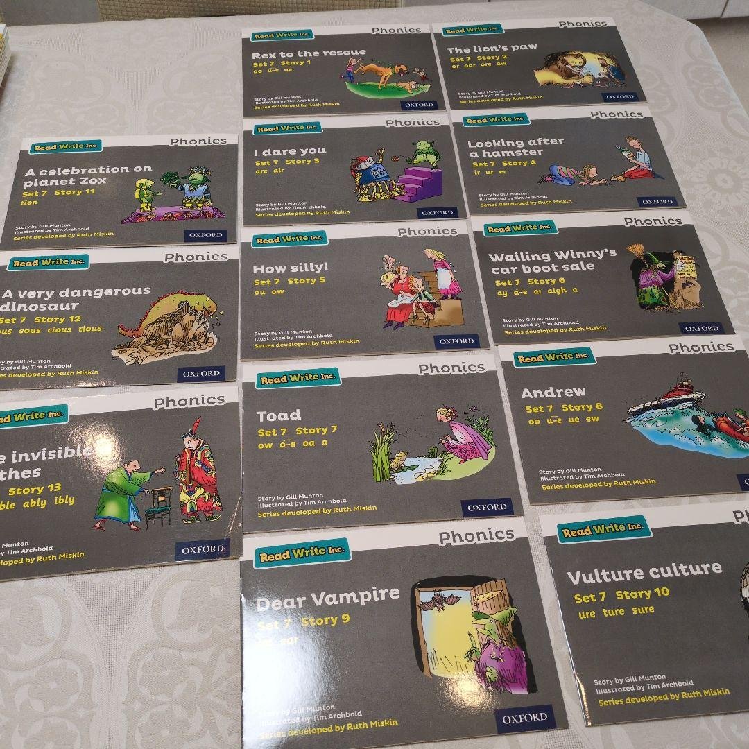 Oxford Read Write Inc. Phonics 13冊セット Read Write Inc. Phonics: Pink Set 3 Storybooks Mixed Pack of 10