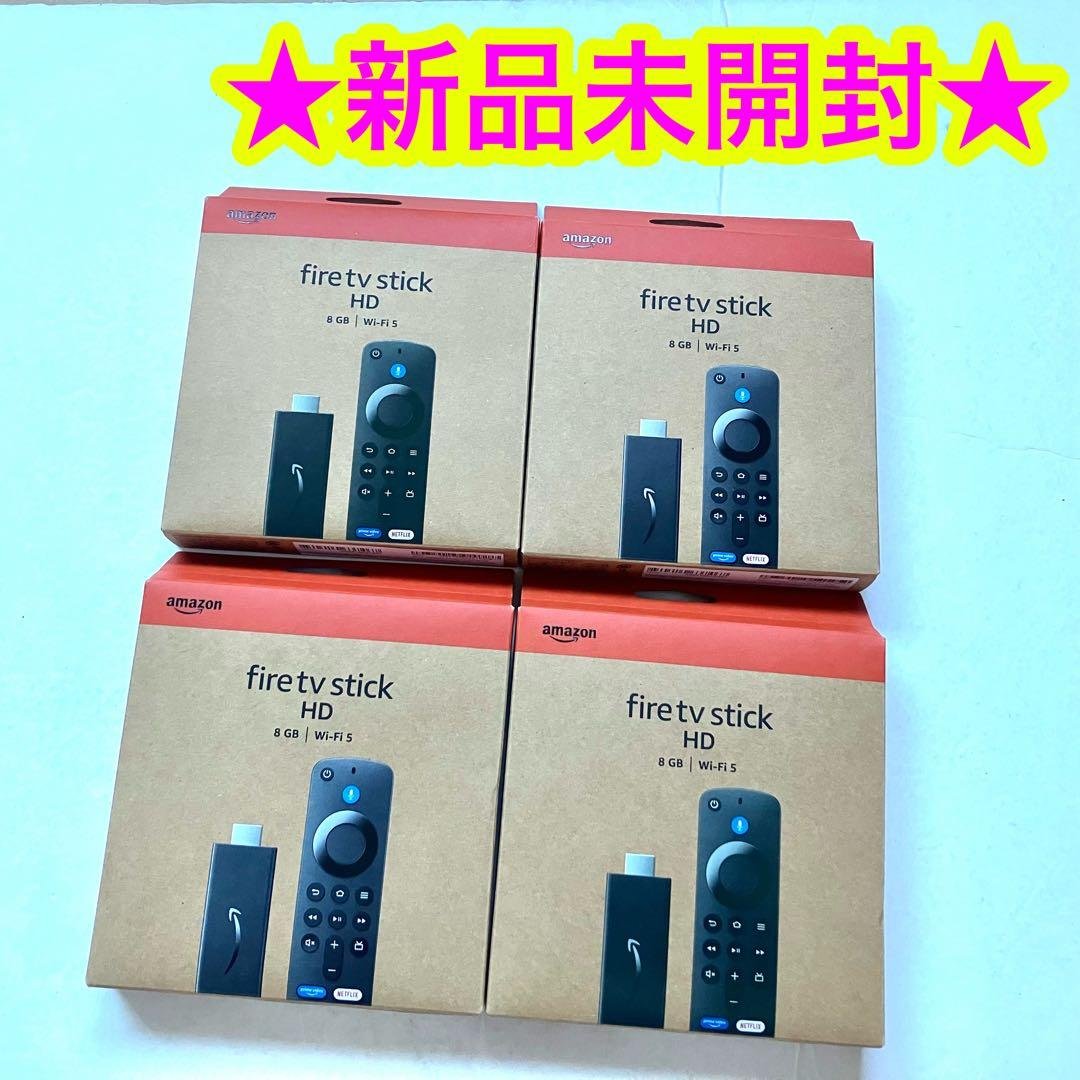 【新品】Amazon FireTV Stick HD 8GB 4点セット Fire TV Stick HD streaming device | Amazon