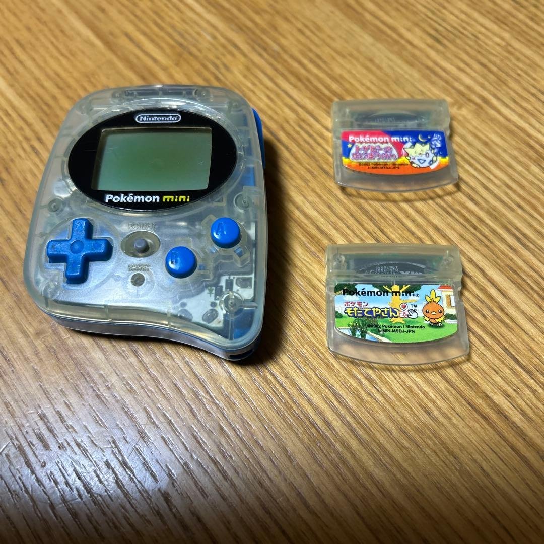 ポケモンミニ　トゲピーの大冒険　ポケモンそだてやさんミニ ポケモンミニ本体（説明書付き）&ポケモンそだてやさんミニ（箱、説明