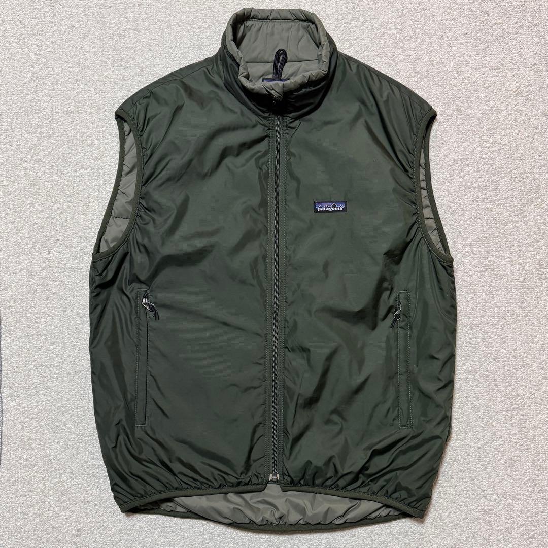 Patagonia パタゴニア パフボール ベスト グリーン Mサイズ PATAGONIA パタゴニア 90年代 プルオーバー パフボールベスト ナイロン