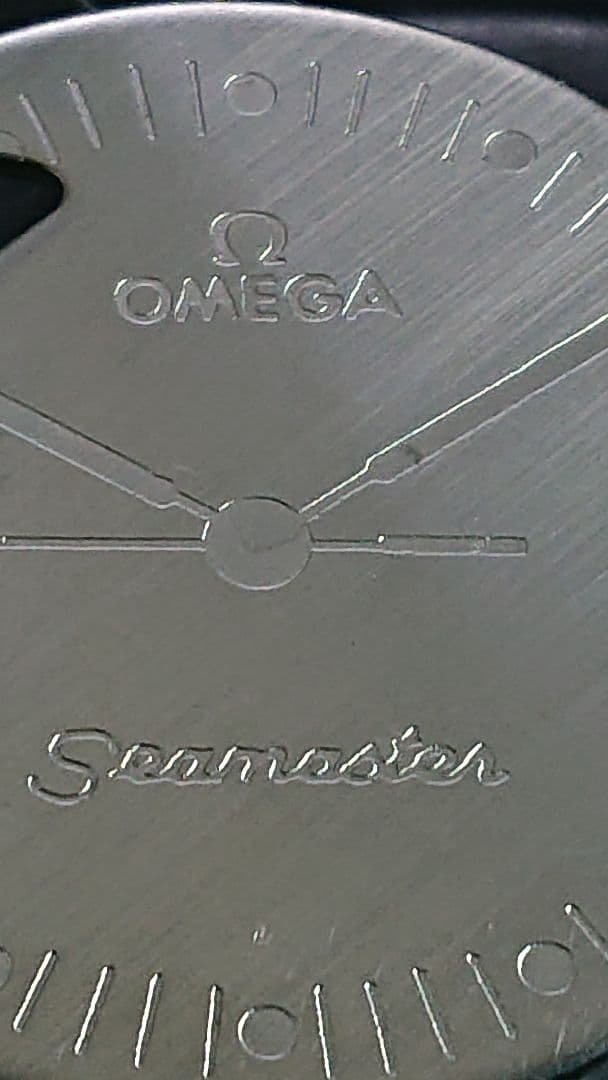 5.OMEGA/オメガ【SEAMASTERシーマスター文字盤】キーリングチャーム