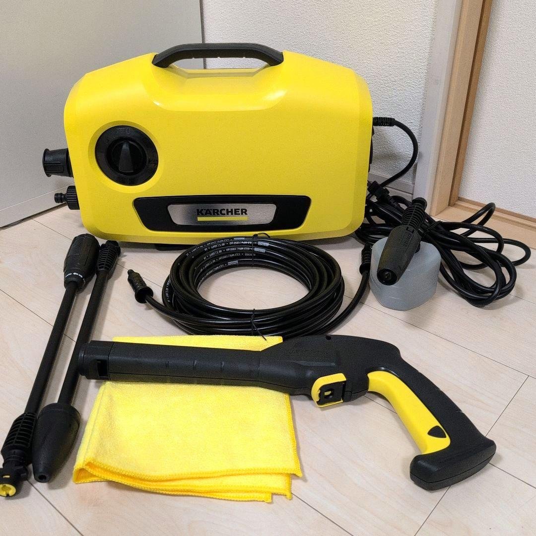ケルヒャー 高圧洗浄機 K2 サイレント ケルヒャー（KARCHER） 高圧洗浄機 K 2 サイレント洗車セット