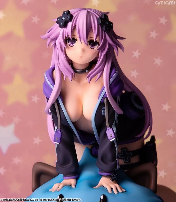 超次元ゲイム ネプテューヌ 次元の旅人 ネプテューヌ 寝起きVer. フィギュア あみあみ限定特典】超次元ゲイム ネプテューヌ 「次元の旅人