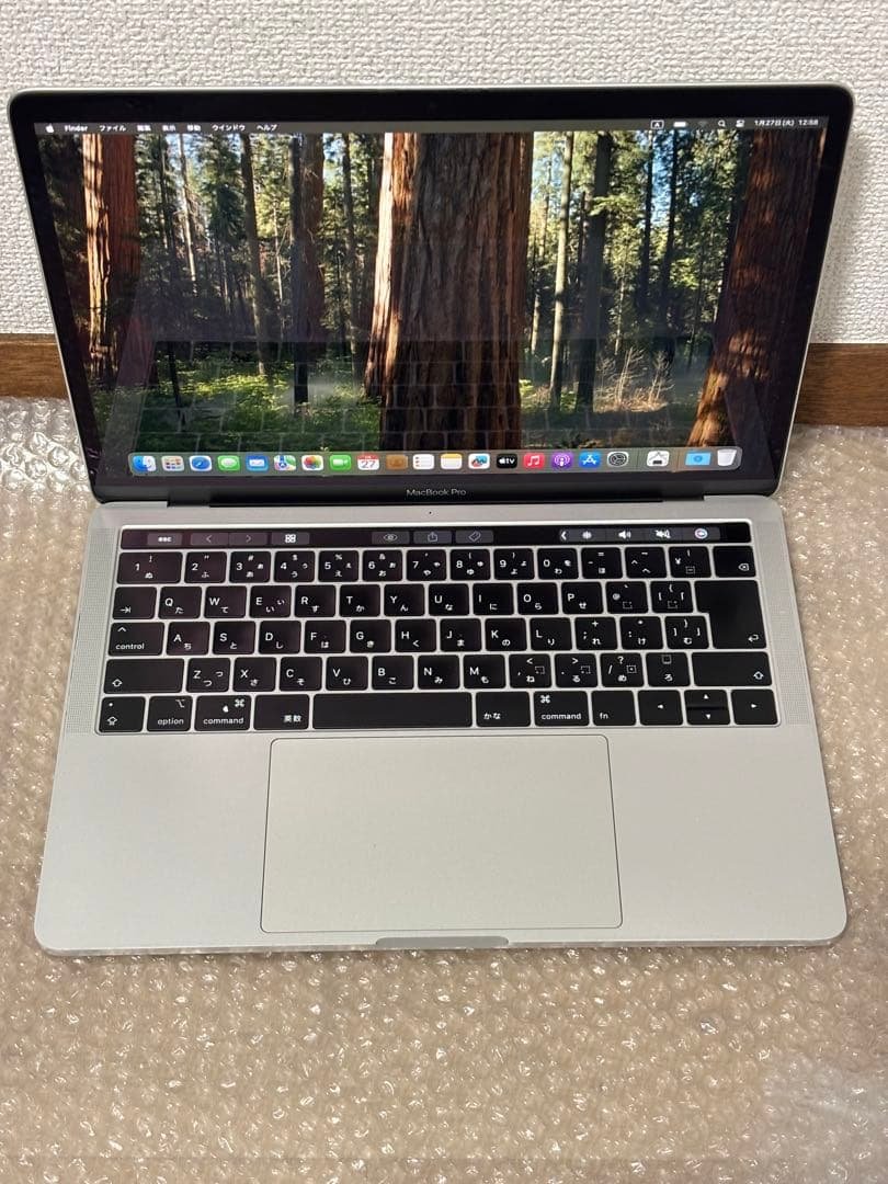MacBook Pro 13インチ　A1989 256GB 2018 MacBookPro 13インチ Touch Bar搭載モデル[2018年/SSD 256GB/メモリ