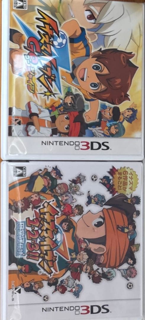 3DS イナズマイレブン1・2・3 円堂守伝説とイナズマイレブンgoシャイン イナズマイレブン1・2・3!! 円堂守伝説