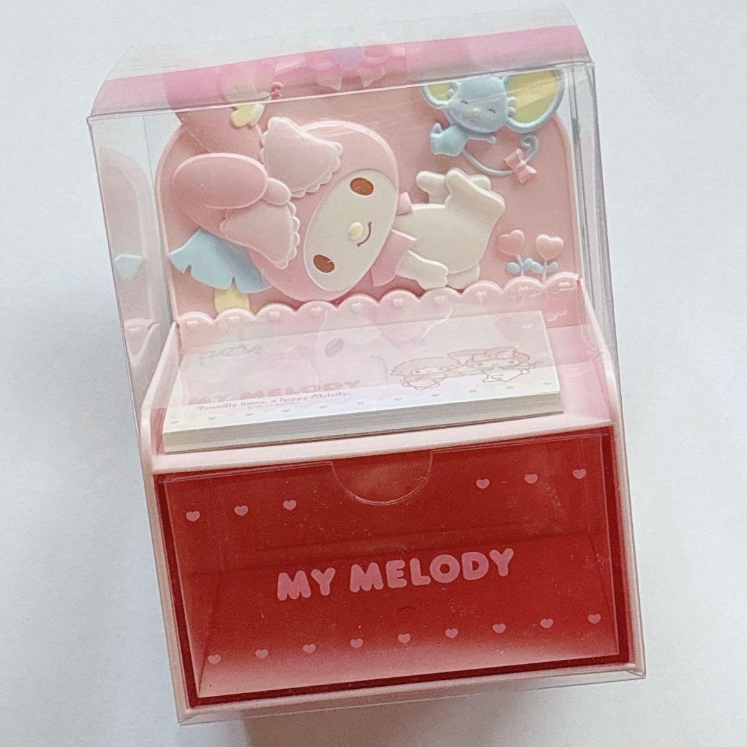♡激レア マイメロ マイスウィートピアノ メモ付きチェスト メモ 小物ケース♡ ピアノちゃん ケース入りメモ&シール｜Yahoo!フリマ（旧PayPayフリマ）