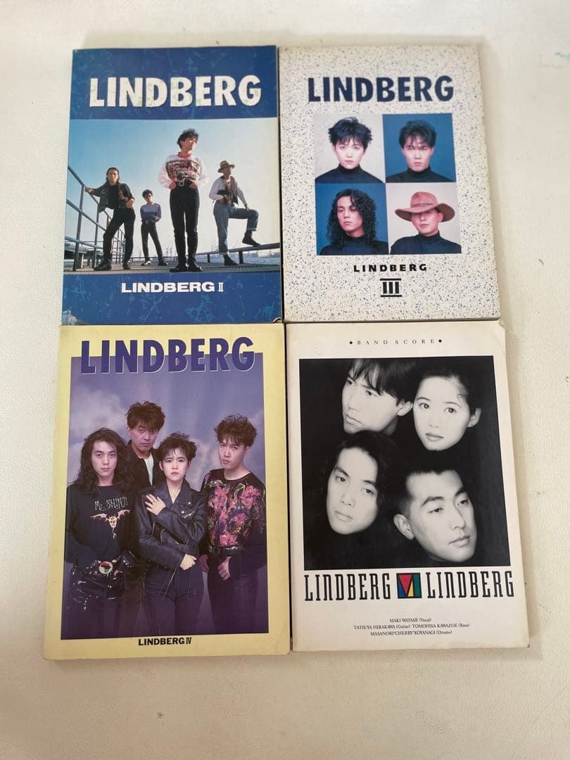 LINDBERG リンドバーグ バンドスコア Ⅱ Ⅲ Ⅳ Ⅵ 4冊セット 希少品 バンドスコア リンドバーグ LINDBERG 2冊セット 楽譜｜Yahoo!フリマ