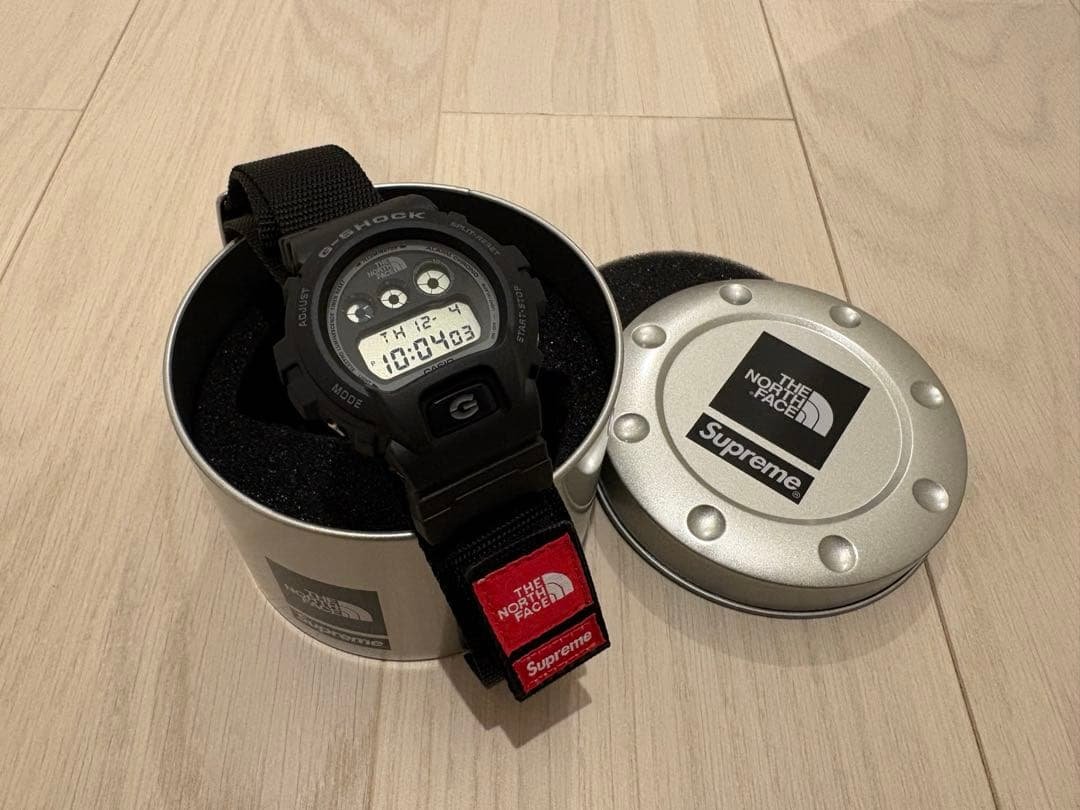 Supreme TNF G-SHOCK DW-6900NS-1JR 新品 CASIO】カシオ『G-SHOCK Gショック Supreme×THE NORTH FACE×G-SHOCK