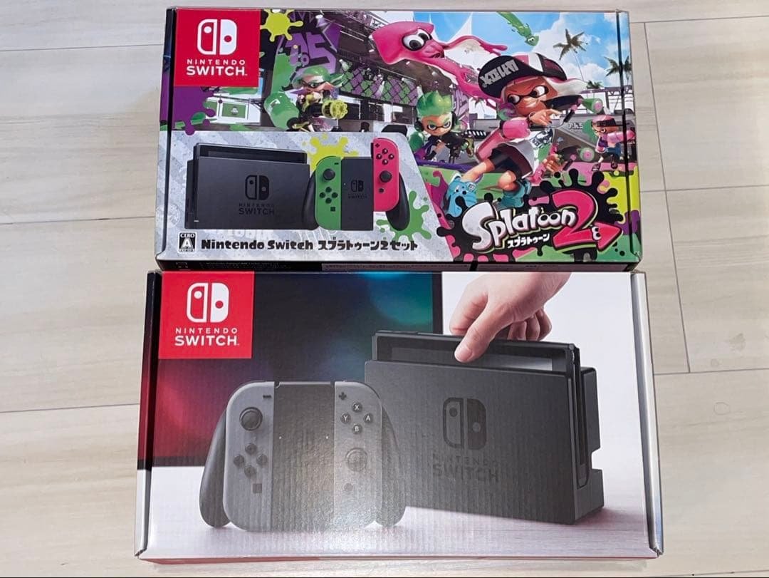 ニンテンドースイッチ　Nintendo switch 本体　2台セット Nintendo Switch スイッチ2 本体 日本語国内専用 通常版