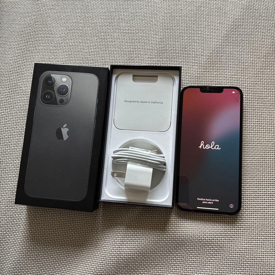 Apple iPhone 13 Pro グラファイト256GB 箱　ケーブル類 空箱】Apple iPhone 13Pro 256GB グラファイト本体なし - メルカリ