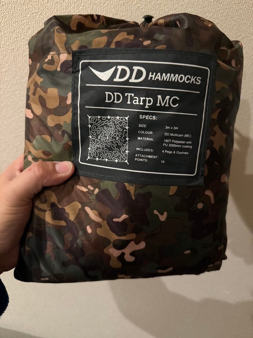 DD Tarp MC 3m x 3m DD迷彩 DD Tarp 3.5x3.5-MC 迷彩 - メルカリ
