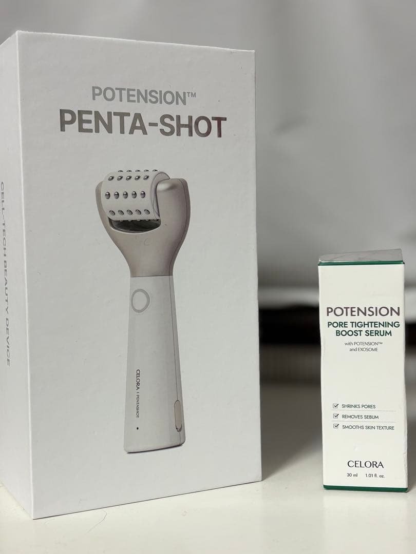ボディ・フェイスケア CELORA POTENSION PENTA-SHOT CELORABY - POTENSION™ PENTASHOT: 3rd-Gen Pore Care Device