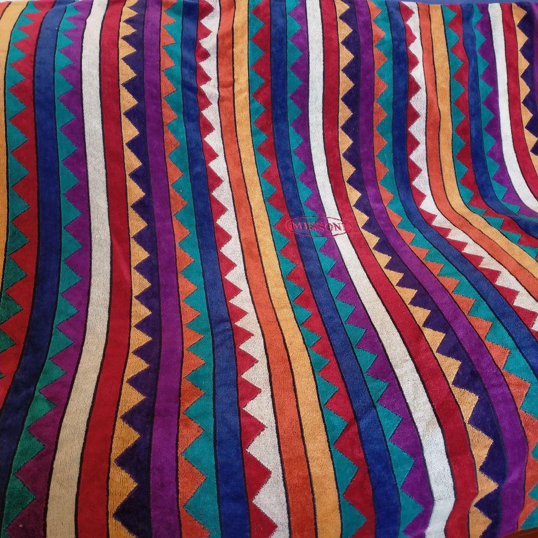 MISSONIタオルケット140×190 missoni (ミッソーニ) タオルケット｜トレファクONLINE